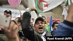 Manifestation à Alger le 3 mai 2019.