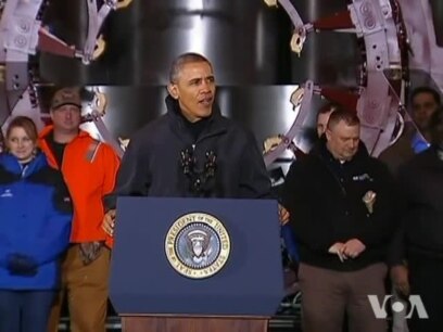 Obama Takes His Message to Working Americans