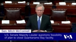 Republican McConnell Reacts to Guantanamo Announcement