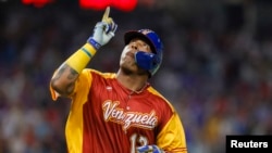 El receptor de la selección venezolana, Salvador Pérez, fue nombrado Jugador Más Valioso del Grupo D del Clásico Mundial de Béisbol.