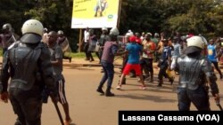 Polícia reprime manifestação em Bissau