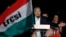 Hungary ElectionsHungarian Prime Minister Viktor Orban addresses his supporters in Budapest, Hungary, April 8, 2018, after preliminary results show him easily winning a third consecutive term after Sunday's parliamentary election.