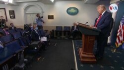 Trump resta importancia a rebrotes de COVID-19 [VERSIÓN TV]