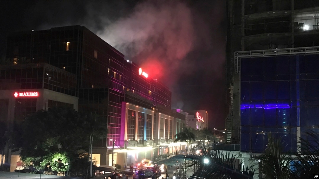 Umwotsi uriko uva mw'ihoteri, Resorts World Manila