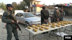 Arrested Smugglers in Nangarhar