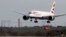 FILE - British Airways inaugural nonstop flight from London, England to Austin, Texas operated by a Boeing 787 Dreamliner, arrives at Austin Bergstrom International Airport, March 3, 2014.