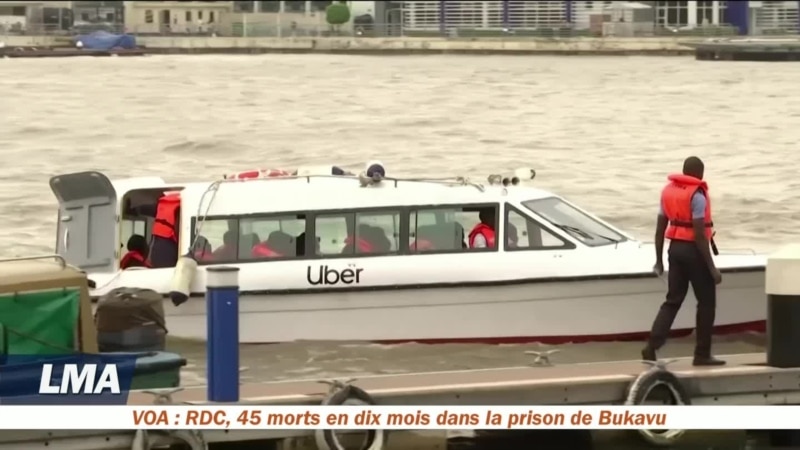 Uber en bateau au Nigeria