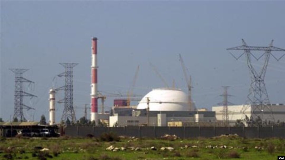 Pembangkit listrik tenaga nuklir Iran di Bushehr, Iran selatan (foto: dok.).