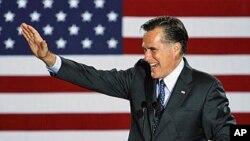 共和黨總統候選人羅姆尼(Mitt Romney)