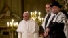Pope Francis Prays at Rome's Great Synagogue