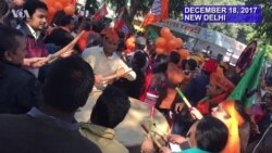 BJP Supporters Celebrate Modi's Election Victory