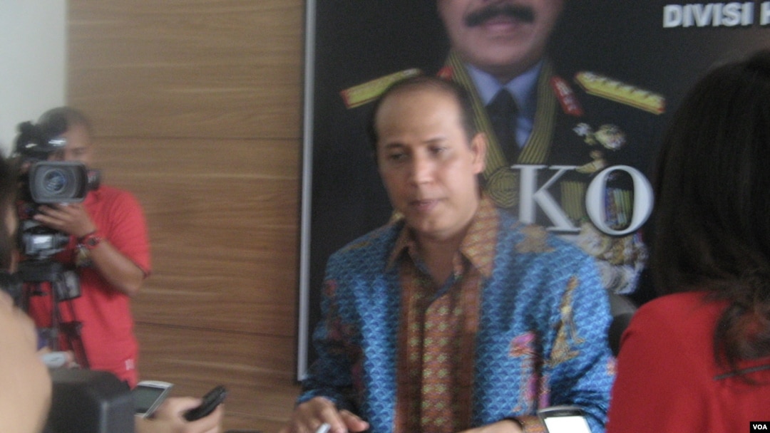 Kepala Biro Penerangan Masyarakat Polri Brigjen Pol Rafli Amar (Foto: VOA/Andylala).