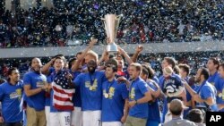 Una celebración en grande Estados Unidos en Chicago que vale medio pase a la Copa Confederaciones de Rusia 2017.