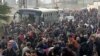 Tens of Thousands Flee Syria’s Eastern Ghouta and Afrin