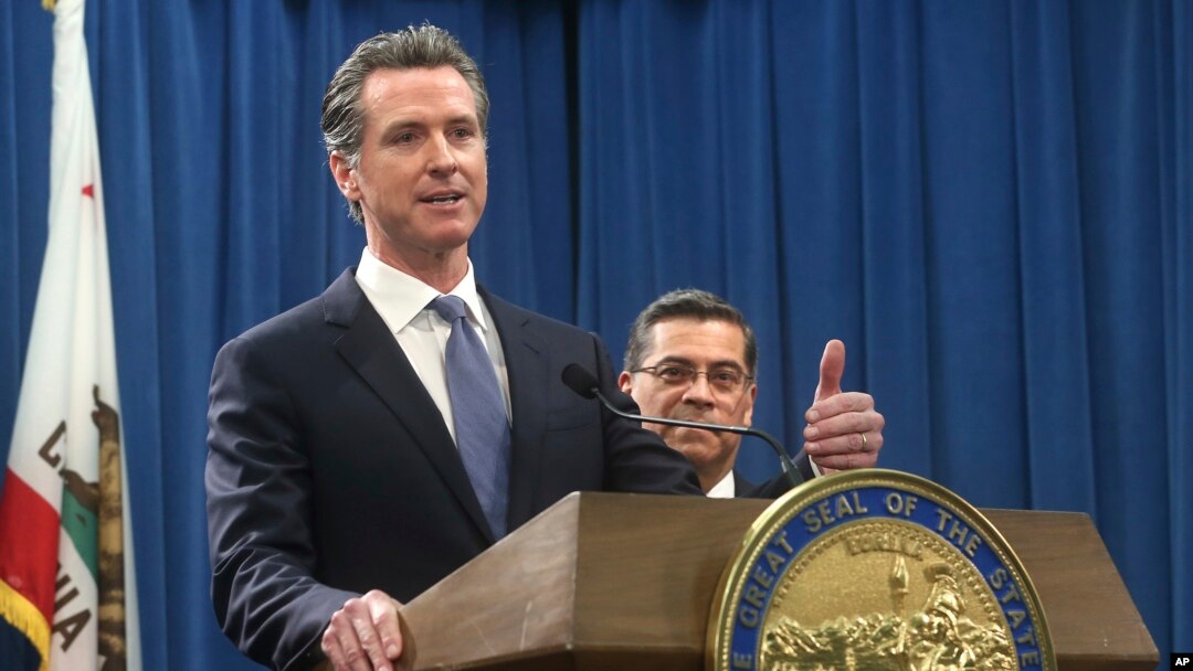 Thống đốc California Gavin Newsom.