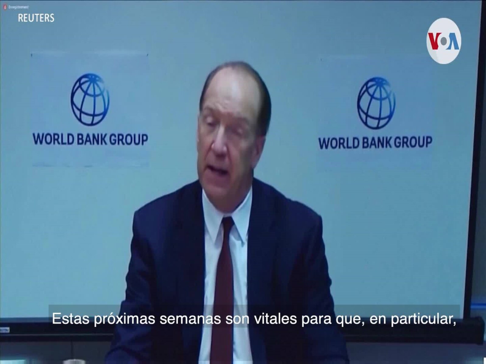EL PRESIDENTE DEL BANCO MUNDIAL LLAMA A EE. UU. PARA QUE LIBERE EL EXCESO DE VACUNAS COVID-19 PARA AMÉRICA LATINA Y PIDE UNA CAD