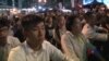 现场报道：香港对话难平抗议