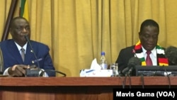 UMongameli Emmerson Mnangagwa lomsekeli wakhe, uMnu. Constantino Chiwenga