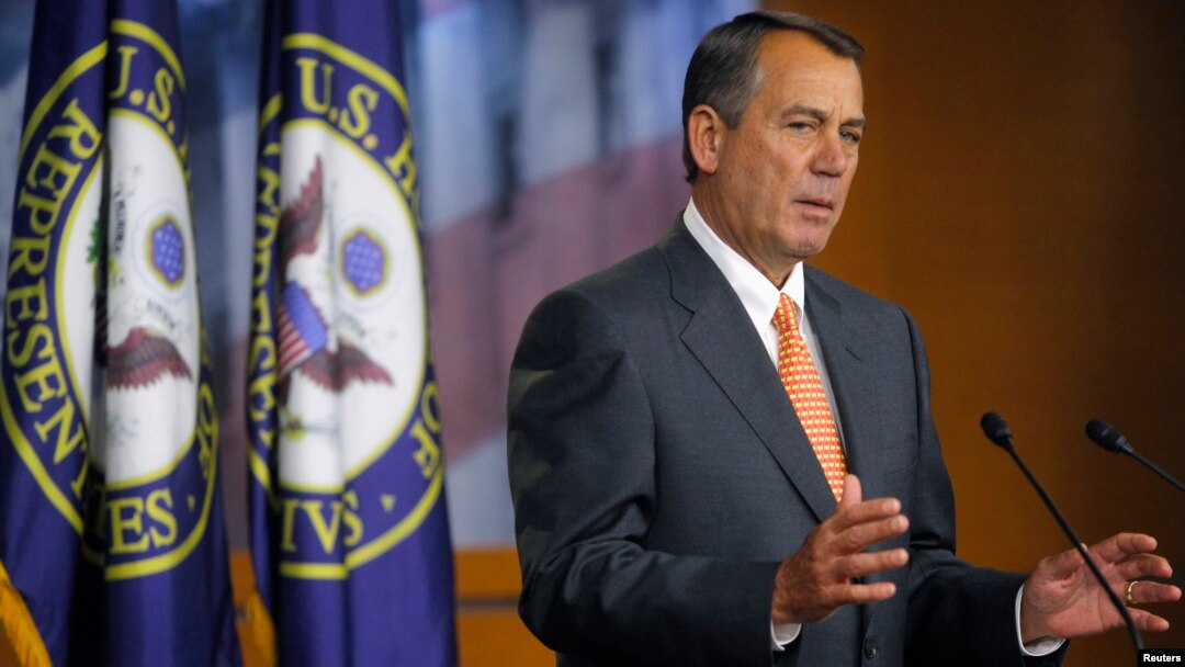 Ketua DPR AS John Boehner mendesak pemerintahan Obama merilis email-email terkait insiden Benghazi untuk dikaji lebih lanjut (foto; dok). 
