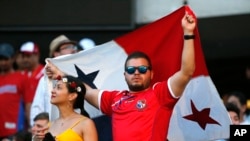 Les fans de l'équipe de Panama à Chicago, le 10 juin 2016.