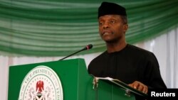 Mukaddashin Shugaban Najeriya Farfasa Yemi Osinbajo