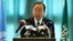 United Nations Secretary-General Ban Ki-moon speaks at a news conference in Riyadh, Feb. 8, 2015. 