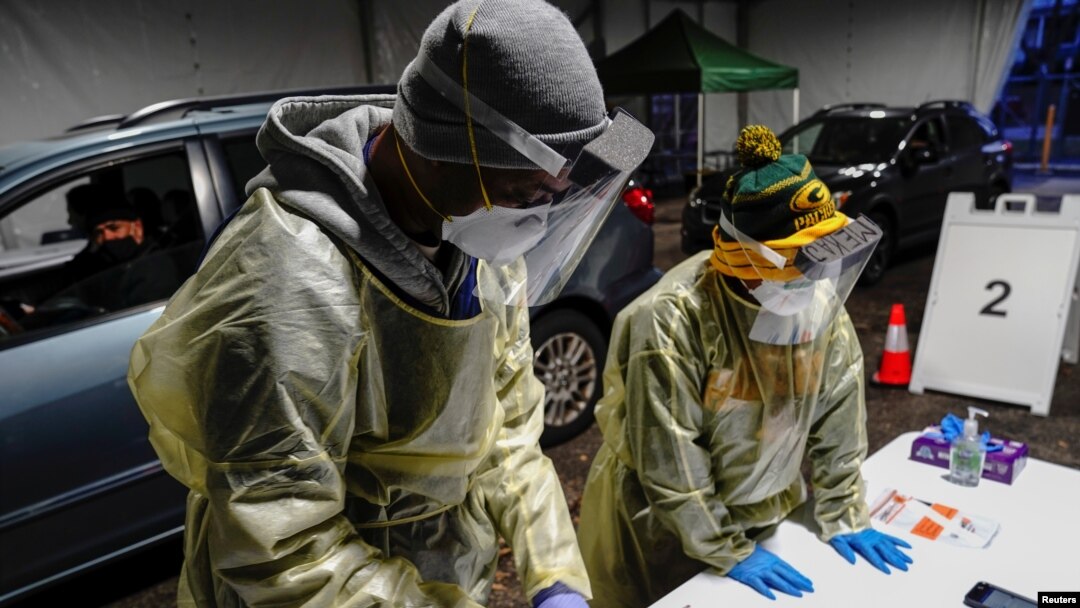 Testiranje na koronavirus u Milvokiju, u Viskonsinu, 21. oktobar 2020.(Foto: Rojters/Bing Guan)