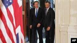 Le président Obama et le Premier ministre Cameron à la Maison-Blanche