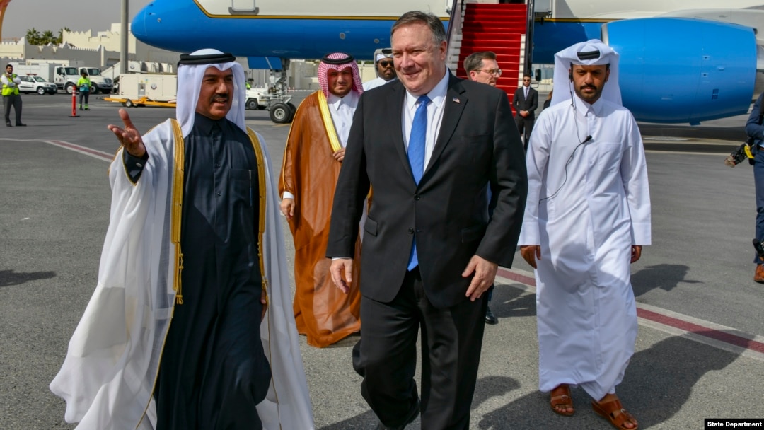 Pompeo in Qatar