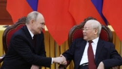 Việt Nam, Nga thắt chặt quan hệ với chuyến thăm của Putin đến Hà Nội | VOA