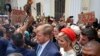 King, Queen of Netherlands Confronted by Angry Protesters in South Africa