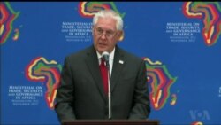 Rex Tillerson Calls for a Return to Civilian Rule in Zimbabwe