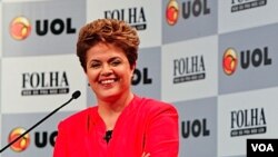 De ganar las elecciones, Rousseff sería la primera presidenta mujer del país.