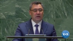 Sadir Japarov BMT minbarida #Kyrgyzstan #UNGA79