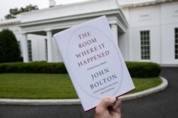 존 볼튼 전 국가안보보좌관의 책 '그 일이 일어난 방: 백악관 회고록'.