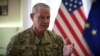 In this photo taken from video, Lieutenant General Charles Costanza, commander of the U.S. Army’s V Corps in Poland, speaks during an interview with VOA.