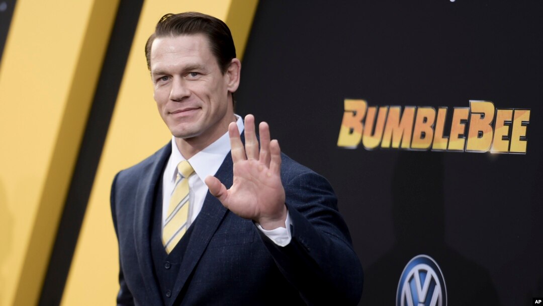 John Cena attends the LA premiere of "Bumblebee" at TCL Chinese Theatre, Dec. 9, 2018, in Los Angeles.
