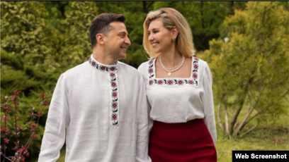 Ukraine's Zelensky (Falsely) Catches Fashion Flak for 'Russian' Shirt