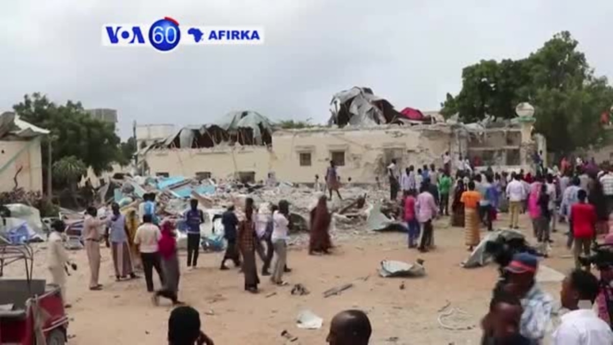 Voa Afirka A Somaliya Akalla Mutane Aka Kashe Wasu Suka Jikkata Bayan Da Wani Bam Ya Tashi