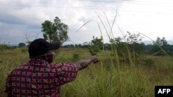 M. Seki, un ancien employé de la Compagnie des mines d'uranium de Franceville à Mounana, Gabon, le 11 juillet 2017.