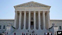 FILE - The Supreme Court building in Washington, D.C.