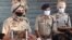 Punjab Police Hardial Singh Mann (L) speaks to media at Tarn Taran, some 25 km from Amritsar, India, Aug. 1, 2020. At least 40 people have died in three Punjab's districts after reportedly drinking spurious liquor over two days, local media reported.