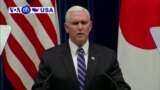 VOA60 America - Pence Announces US to Issue 'Toughest, Most Aggressive' North Korea Sanctions