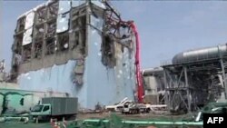 Ушкоджена будівля 4-го реактору Фукусіми.