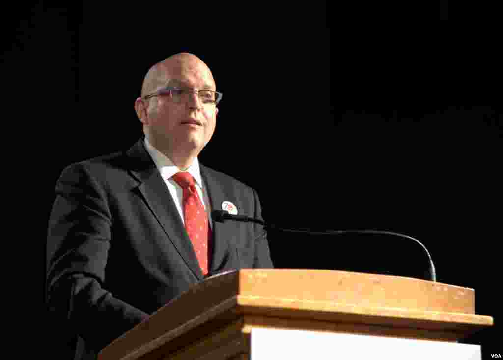 DAS for Europe and Eurasia, Philip Reeker says VOA'S Albanian Service has been vital news source to Albanians in the region 