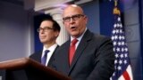 Steve Mnuchin, Umushikiranganji w'Ikigega ca Reta muri Amerika.