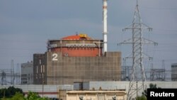 FILE: A view shows the Zaporizhzhia Nuclear Power Plant, in the course of Russia-Ukraine conflict outside Enerhodar in the Zaporizhzhia region, Russian-occupied Ukraine, taken June 15, 2023. 