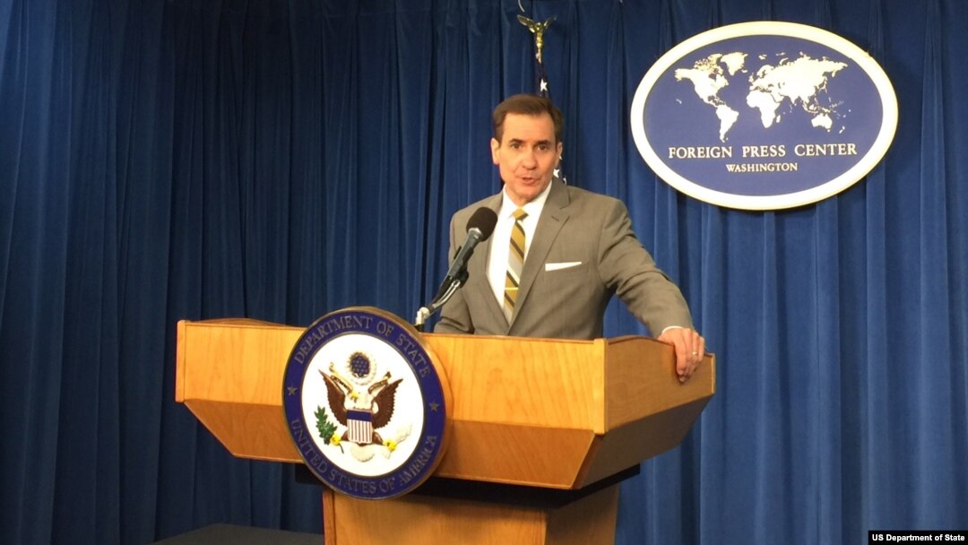 Juru bicara Departemen Luar Negeri Amerika, John Kirby (Foto: dok)
