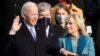Joe Biden is sworn in as the 46th president of the United States by Chief Justice John Roberts as Jill Biden holds the Bible during the 59th Presidential Inauguration at the U.S. Capitol in Washington, U.S., January 20, 2021. Andrew Harnik/Pool via…
