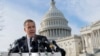 Hunter Biden, son of U.S. President Joe Biden, talks to reporters in Washington on Dec. 13, 2023. Hunter Biden lashed out at Republican lawmakers who have been digging into his business dealings, insisting he will testify only before a congressional committee in public.